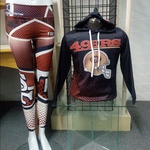 San Francisco 49ers Unisex Hoodie and Leggings
